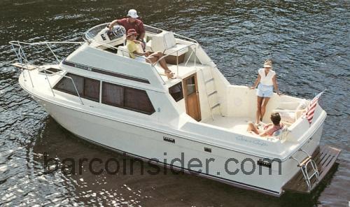 Chris Craft Catalina 292 ficha tecnica 